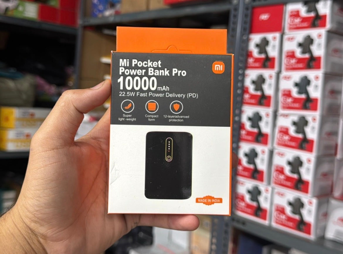 Mi 10000 mAh Pocket powerbank