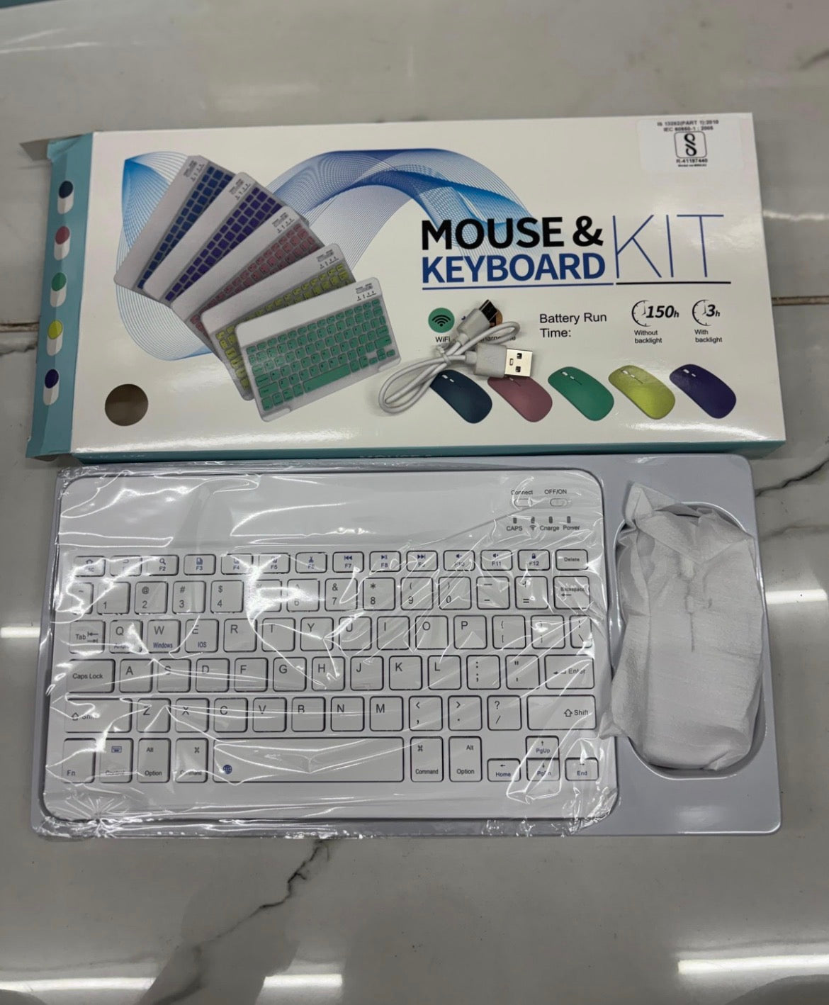 Multi-Purpose Wireless Mouse and Keyboard Kit
