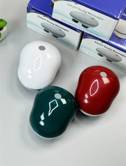 Portable scalp massager